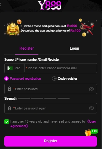 Y888 game download login new earning apk in Pakistan