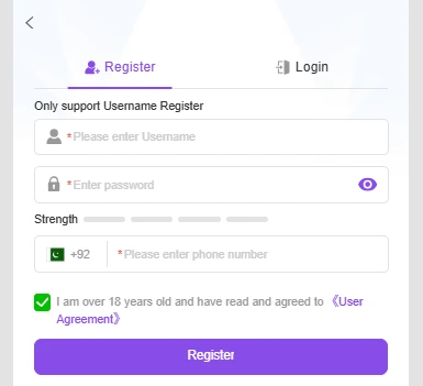 K2 casino game download steps to register